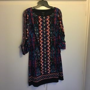 Laundry by Shelli Segal Multicolored Shift Dress